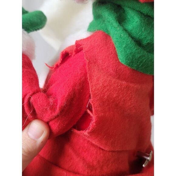 Annalee Mrs Claus 17" AS IS white muff hand warmer Xmas figure - Picture 14 of 15